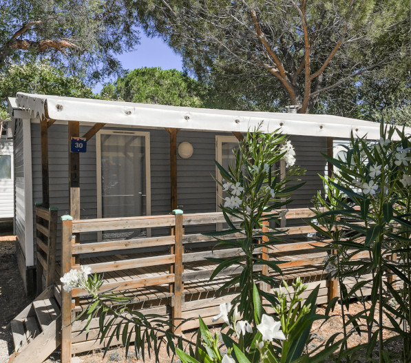 mobil-home lavande camargue