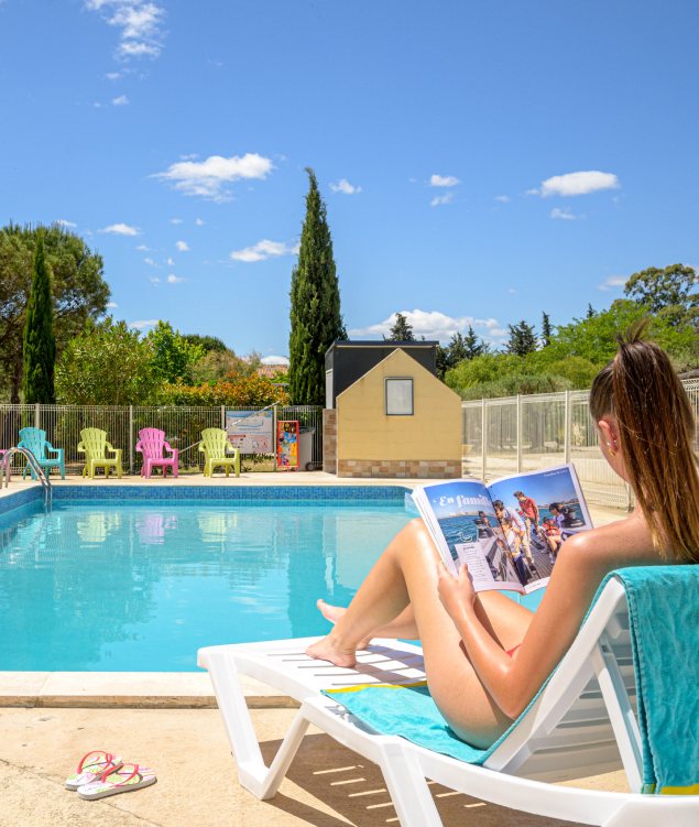 Piscine chauffée en camargue
